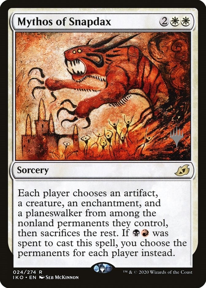 Image for Mythos of Snapdax (24) [Ikoria] - Magic: The Gathering