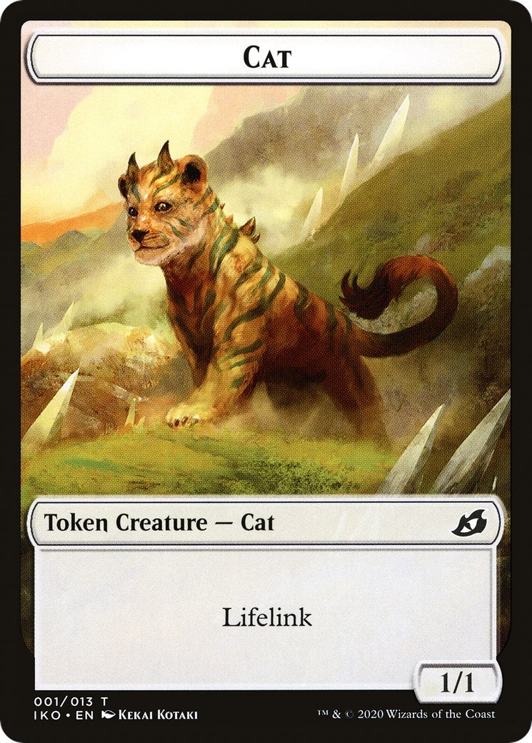 Image for Cat // Human Soldier (004) Double-Sided Token (1 // 4) [Ikoria: Lair of Behemoths] - Magic: The Gathering