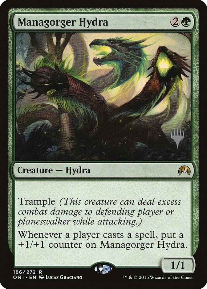 Image for Managorger Hydra (186) [Ikoria] - Magic: The Gathering