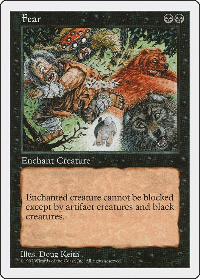 Image for Fear [Fifth Edition] - Magic: The Gathering