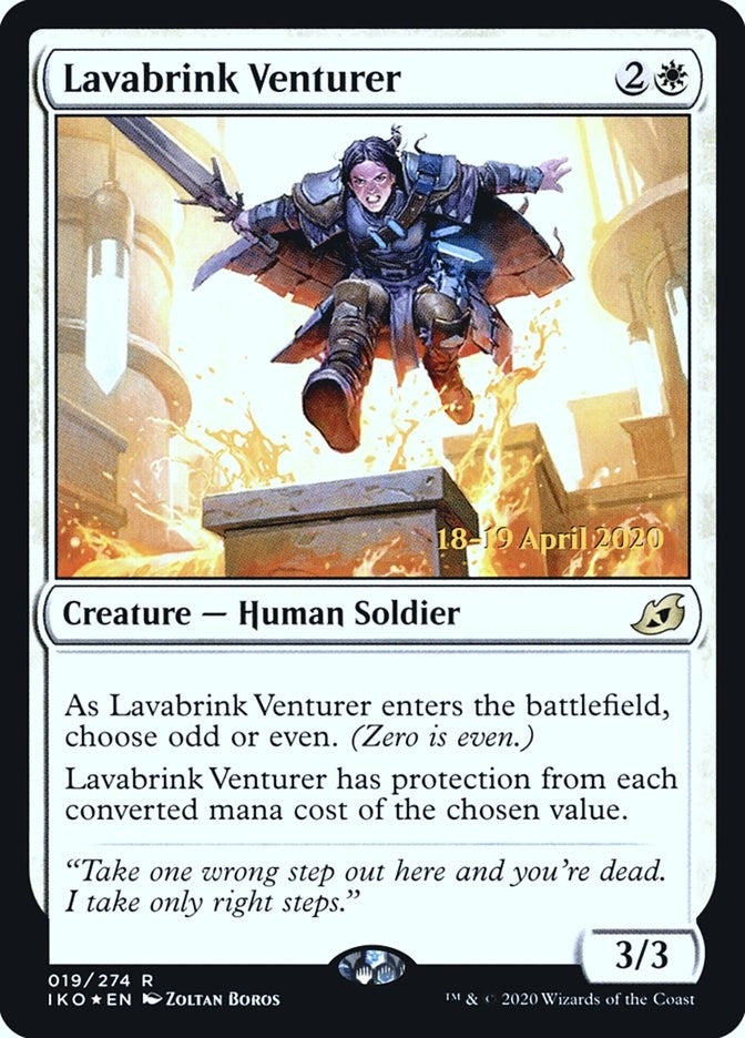 Image for Lavabrink Venturer (19) [Prerelease Cards] - Magic: The Gathering