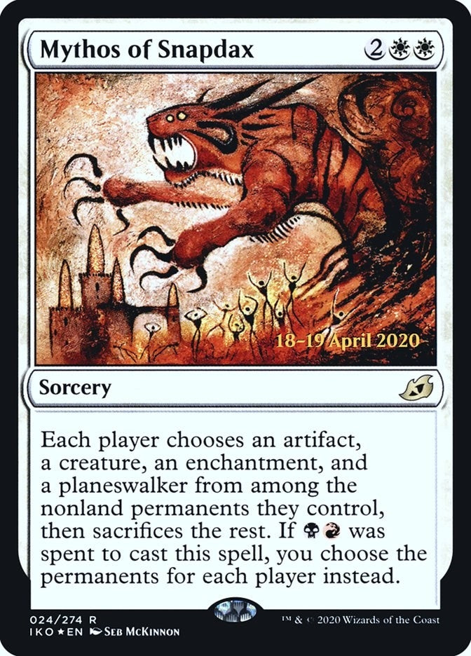 Image for Mythos of Snapdax (24) [Prerelease Cards] - Magic: The Gathering