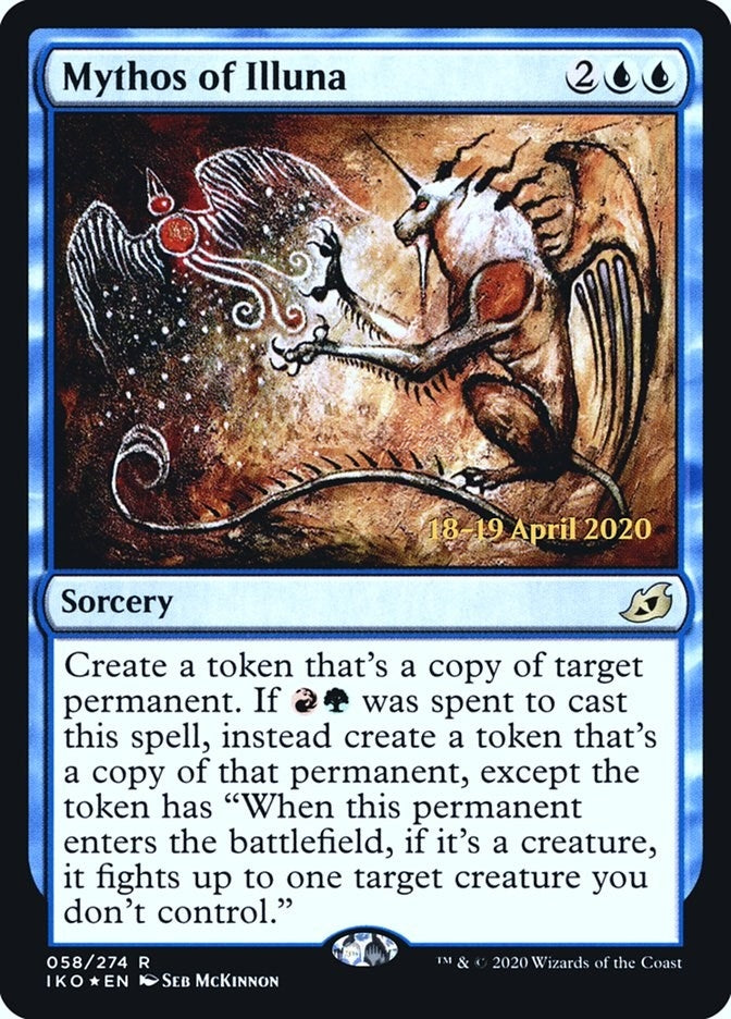 Image for Mythos of Illuna (58) [Prerelease Cards] - Magic: The Gathering