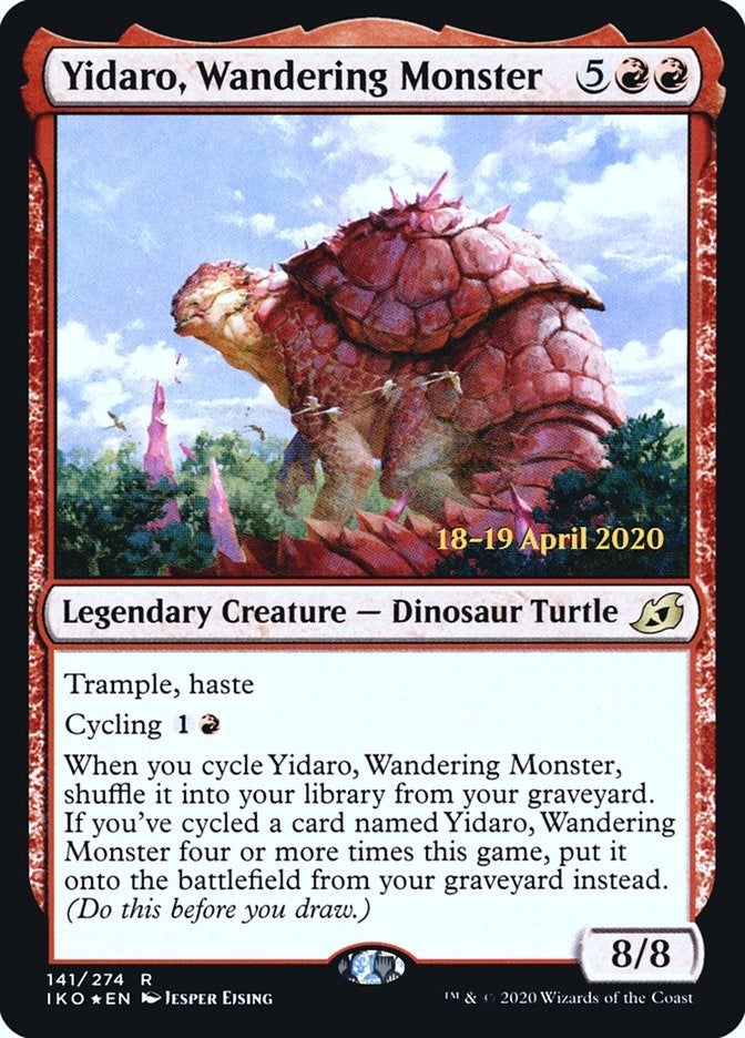 Image for Yidaro, Wandering Monster (141) [Prerelease Cards] - Magic: The Gathering