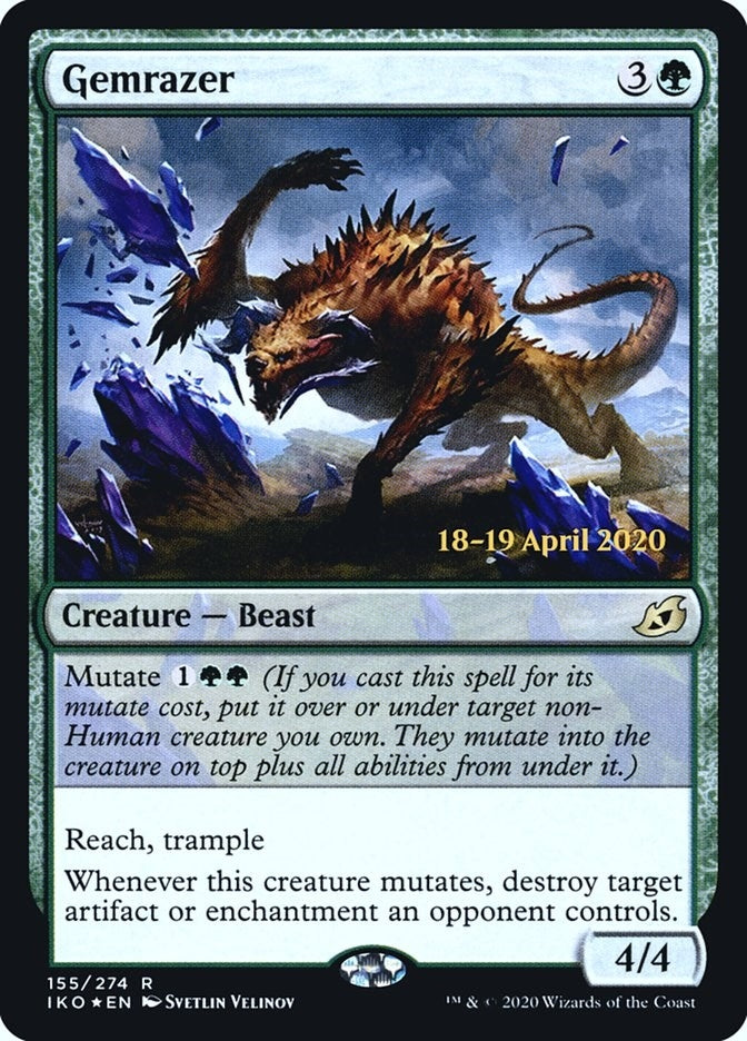 Image for Gemrazer (155) [Prerelease Cards] - Magic: The Gathering