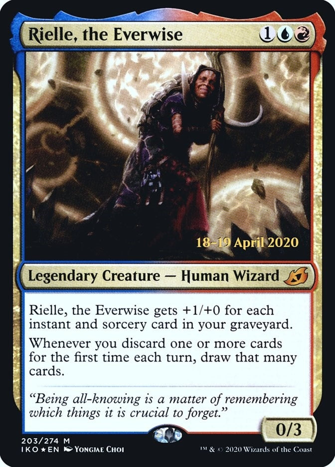 Image for Rielle, the Everwise (203) [Prerelease Cards] - Magic: The Gathering