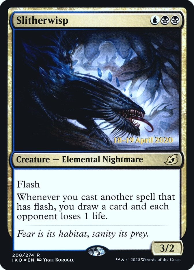 Image for Slitherwisp (208) [Prerelease Cards] - Magic: The Gathering