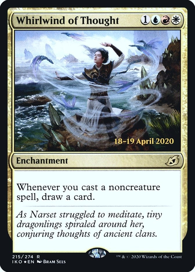 Image for Whirlwind of Thought (215) [Prerelease Cards] - Magic: The Gathering