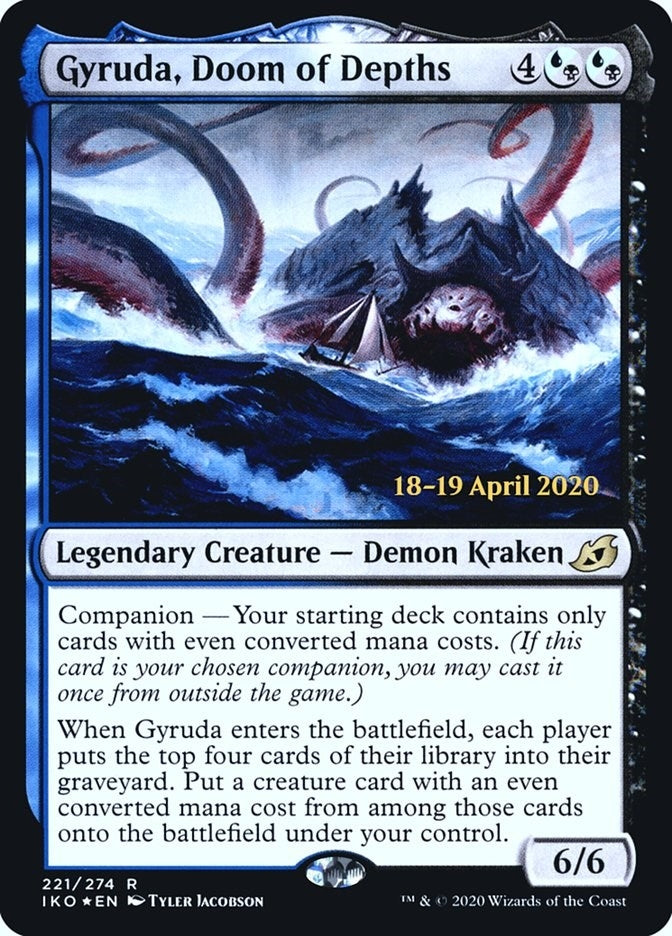 Gyruda, Doom of Depths (221) [Prerelease Cards]