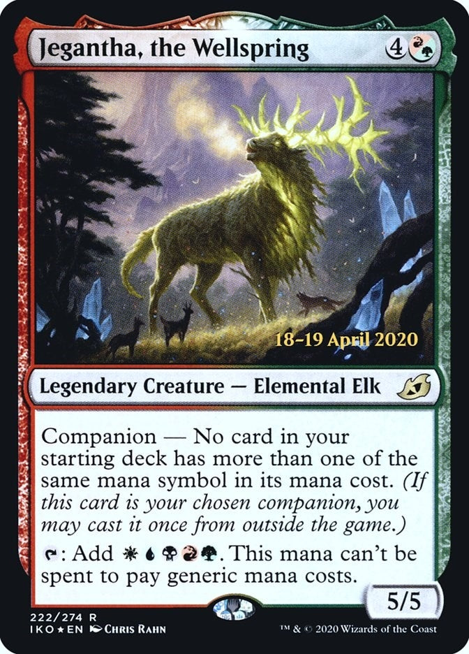 Image for Jegantha, the Wellspring (222) [Prerelease Cards] - Magic: The Gathering
