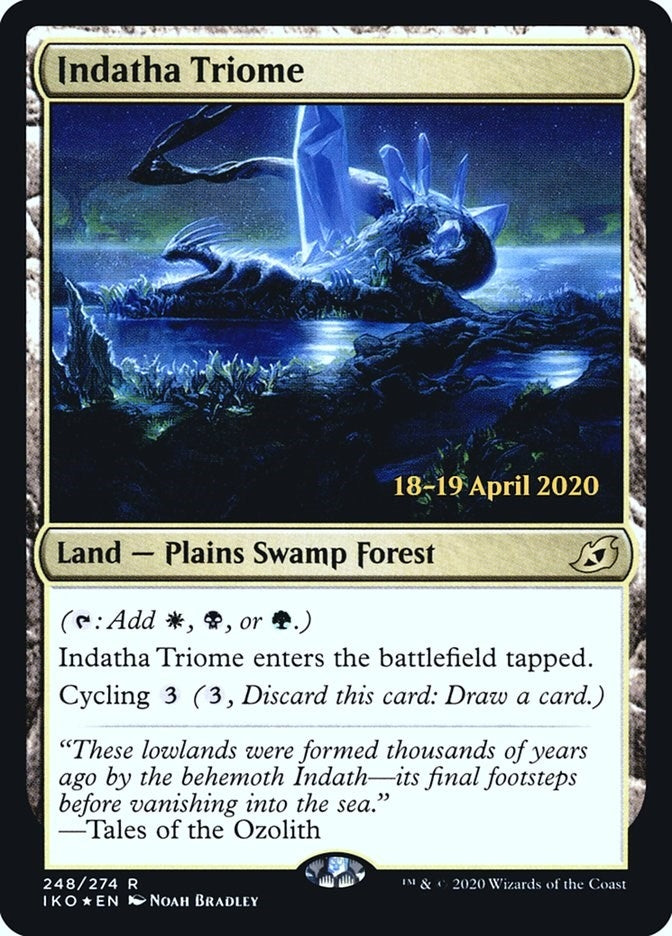 Image for Indatha Triome (248) [Prerelease Cards] - Magic: The Gathering