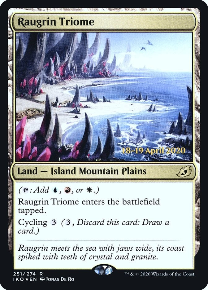 Image for Raugrin Triome (251) [Prerelease Cards] - Magic: The Gathering