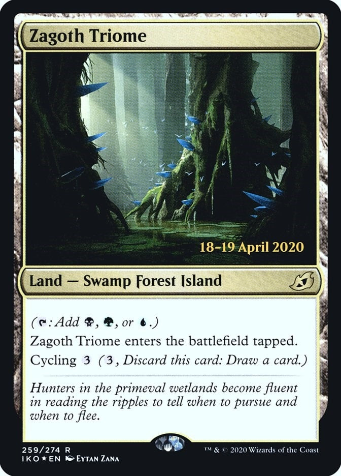 Image for Zagoth Triome (259) [Prerelease Cards] - Magic: The Gathering