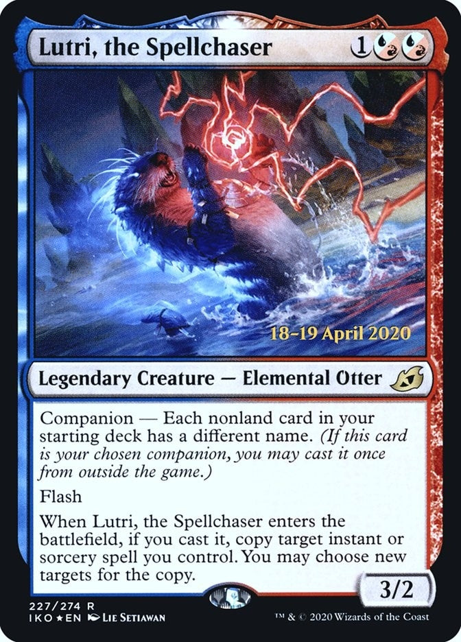 Image for Lutri, the Spellchaser (227) [Prerelease Cards] - Magic: The Gathering