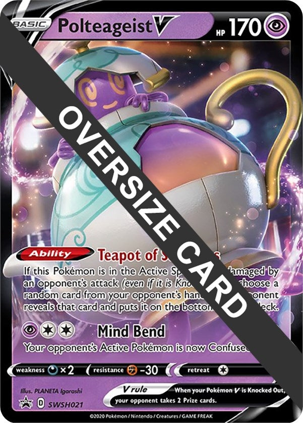 Image for Polteageist V - SWSH021 (SWSH021) [Jumbo Cards] - Pokemon