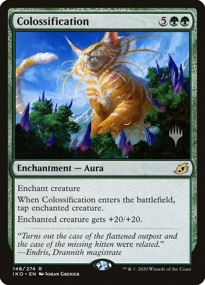 Image for Colossification (148) [Ikoria] - Magic: The Gathering