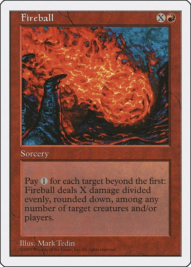 Image for Fireball [Fifth Edition] - Magic: The Gathering