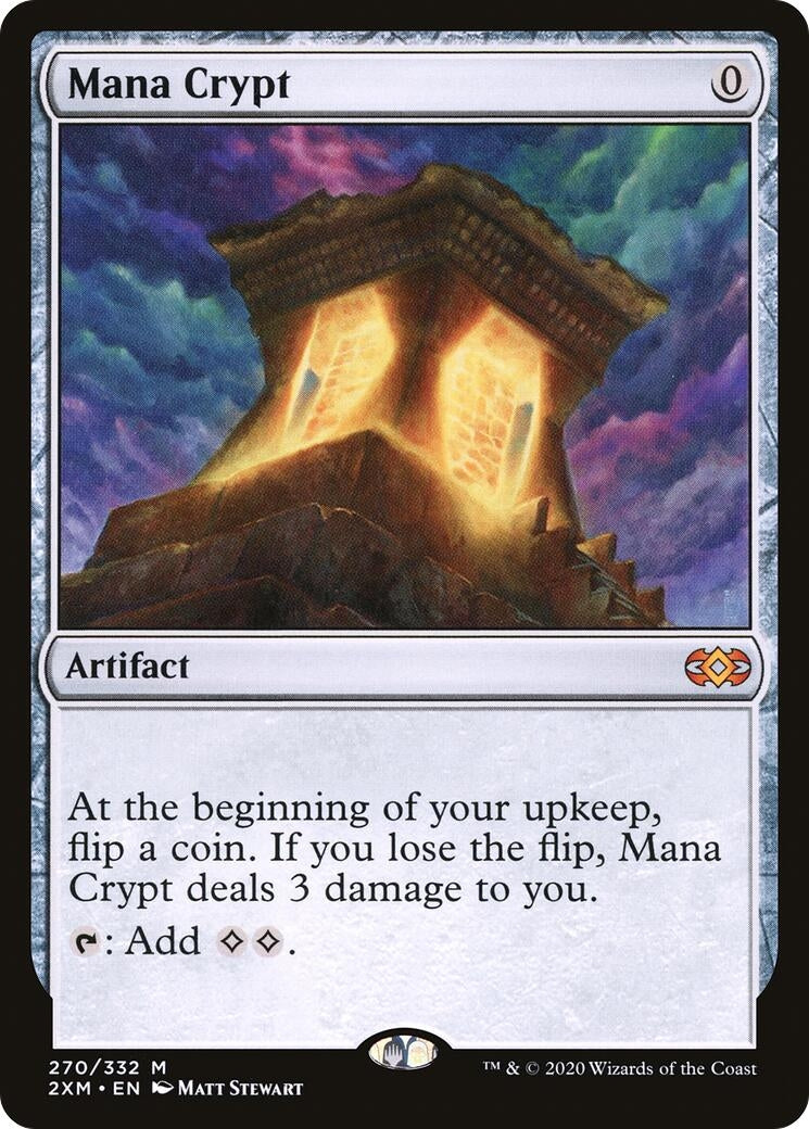 Image for Mana Crypt (270) [Double Masters] - Magic: The Gathering