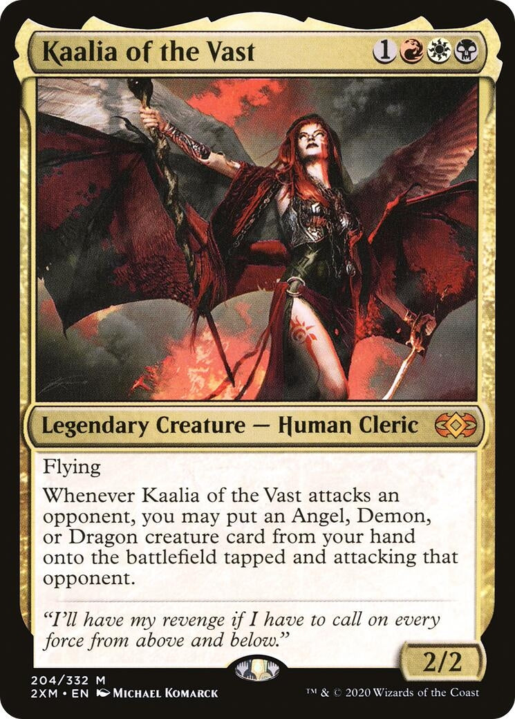 Image for Kaalia of the Vast (204) [Double Masters] - Magic: The Gathering