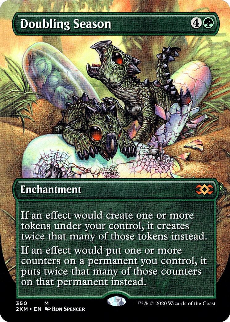 Image for Doubling Season (Borderless) (350) [Double Masters] - Magic: The Gathering