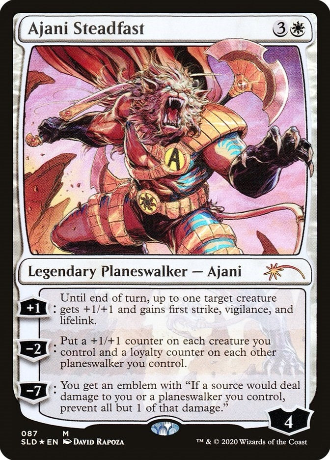Image for Ajani Steadfast (87) [Secret Lair Drop Series] - Magic: The Gathering
