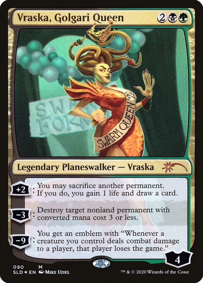 Image for Vraska, Golgari Queen (090) (90) [Secret Lair Drop Series] - Magic: The Gathering