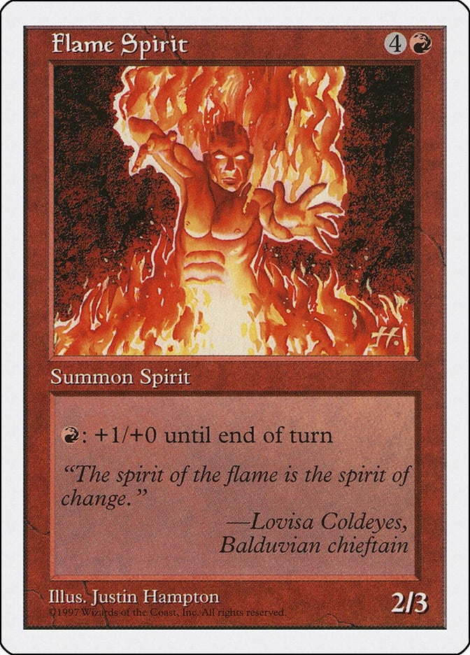 Image for Flame Spirit [Fifth Edition] - Magic: The Gathering