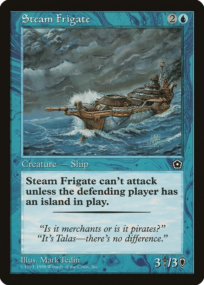 Image for Steam Frigate [Portal Second Age] - Magic: The Gathering