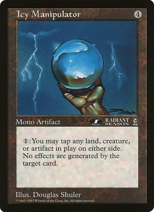 Image for Icy Manipulator (1st Place) (Arena League) [Oversize Cards] - Magic: The Gathering