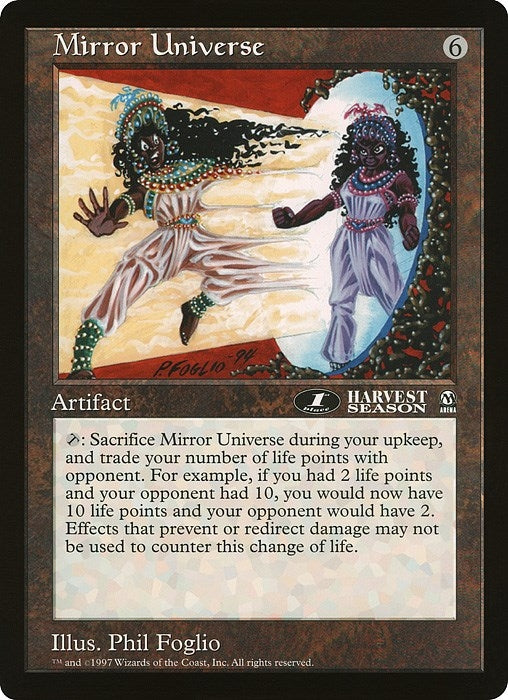 Image for Mirror Universe (1st Place) (Arena League) [Oversize Cards] - Magic: The Gathering