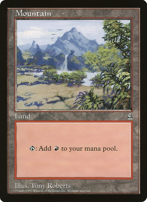 Image for Mountain (Arena League) [Oversize Cards] - Magic: The Gathering