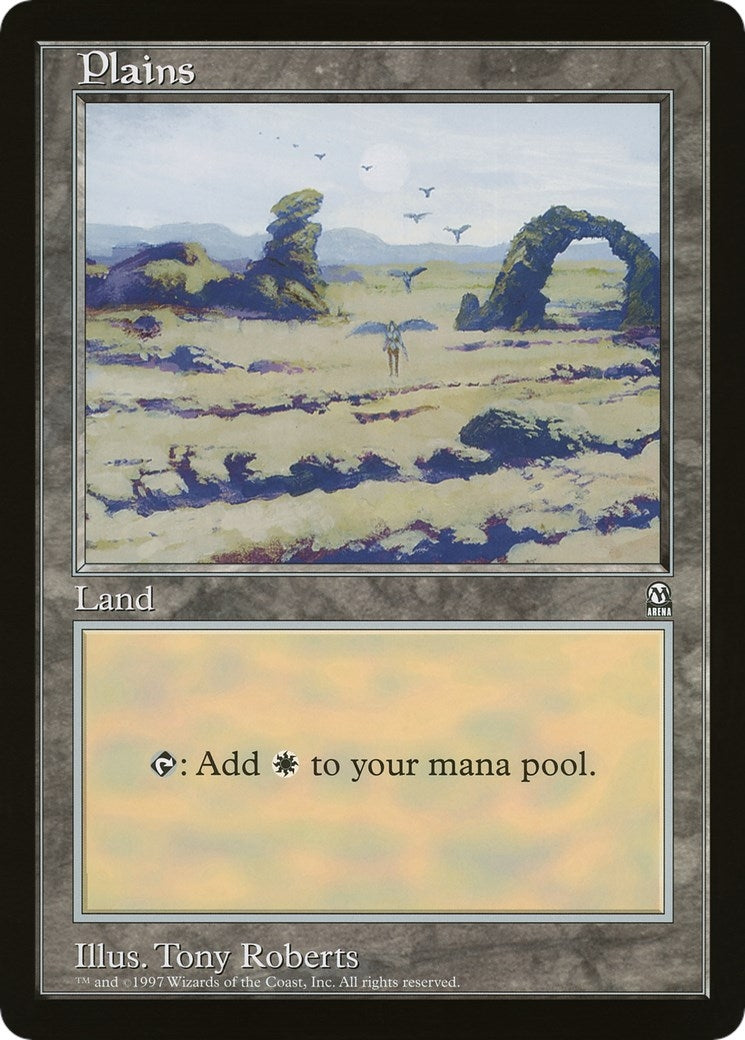 Image for Plains (Arena League) [Oversize Cards] - Magic: The Gathering