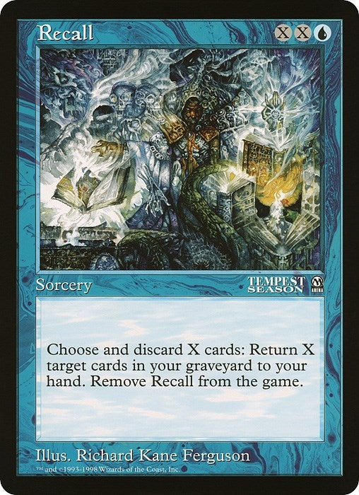 Image for Recall (Arena League) [Oversize Cards] - Magic: The Gathering