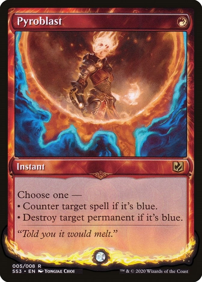Image for Pyroblast (5) [Signature Spellbook: Chandra] - Magic: The Gathering