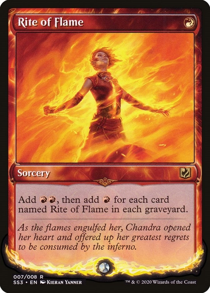 Image for Rite of Flame (7) [Signature Spellbook: Chandra] - Magic: The Gathering