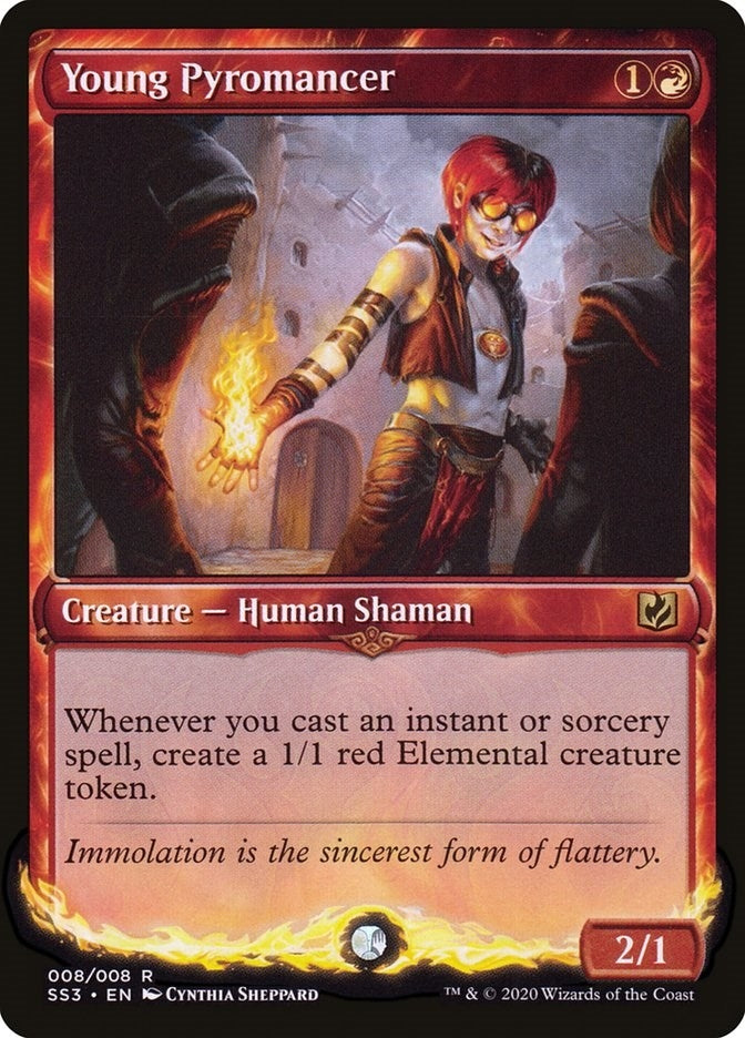 Image for Young Pyromancer (8) [Signature Spellbook: Chandra] - Magic: The Gathering