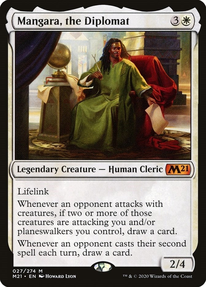 Image for Mangara, the Diplomat (27) [Core Set 2021] - Magic: The Gathering