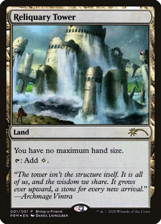 Image for Reliquary Tower (Bring a Friend Promo) (1) [Unique and Miscellaneous Promos] - Magic: The Gathering