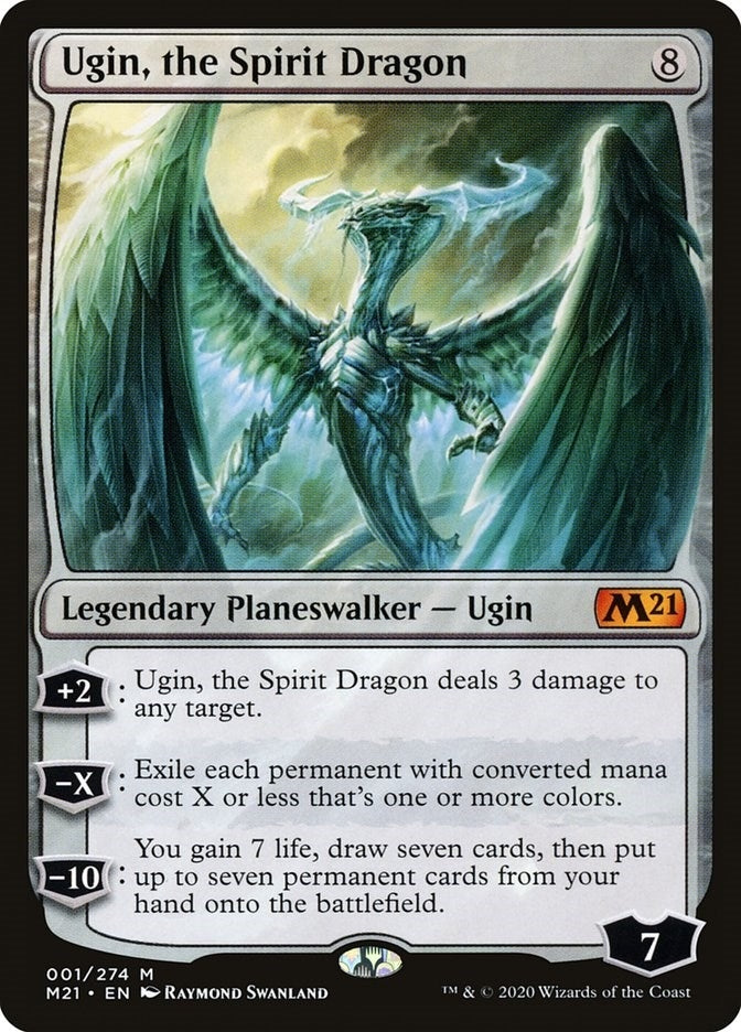 Image for Ugin, the Spirit Dragon (1) [Core Set 2021] - Magic: The Gathering