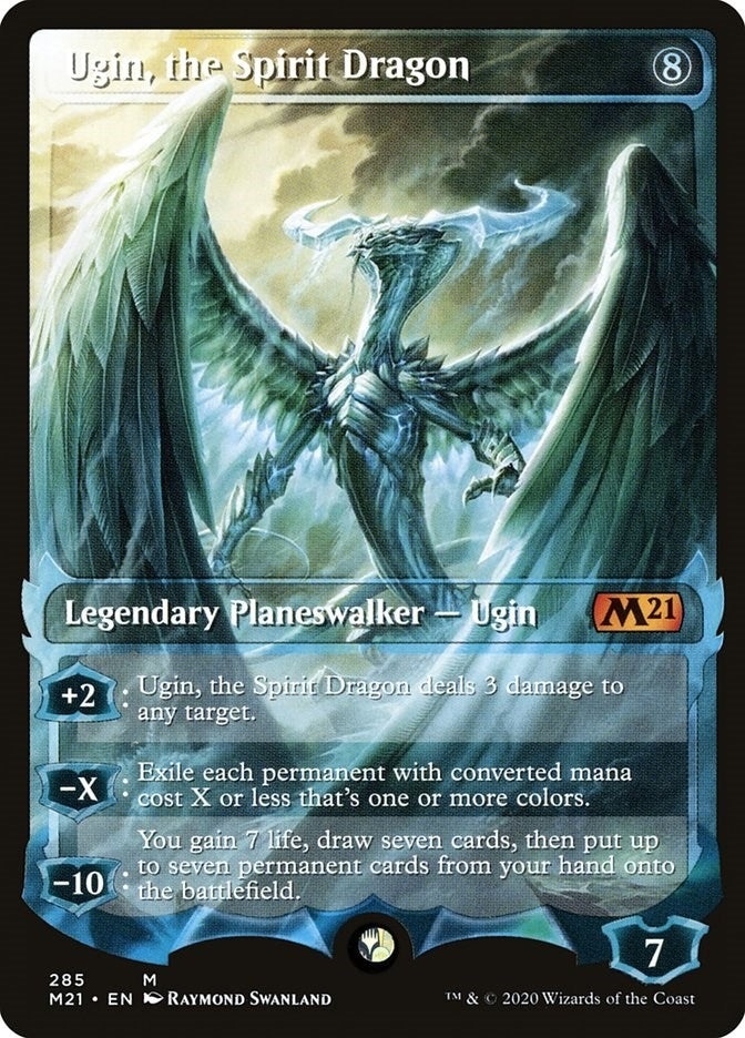 Image for Ugin, the Spirit Dragon (Showcase) (285) [Core Set 2021] - Magic: The Gathering