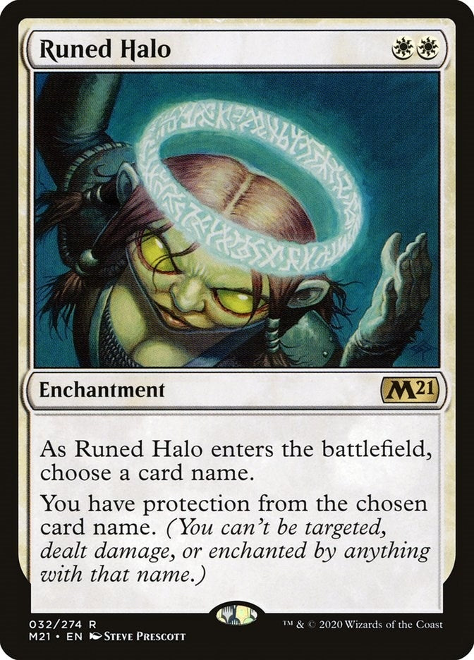 Image for Runed Halo (32) [Core Set 2021] - Magic: The Gathering