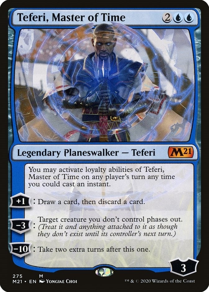 Image for Teferi, Master of Time (275) (275) [Core Set 2021] - Magic: The Gathering
