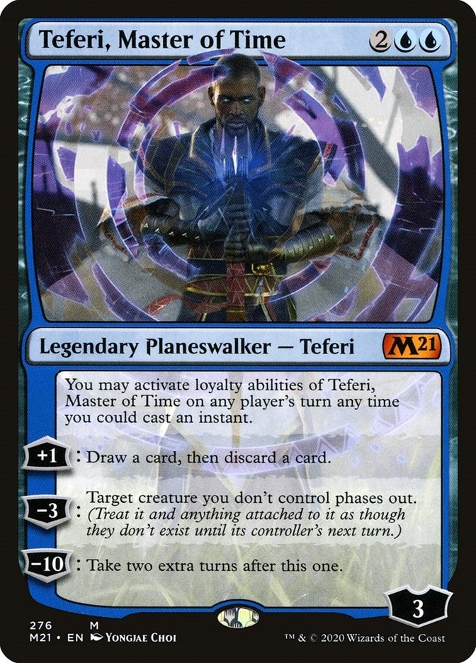 Image for Teferi, Master of Time (276) (276) [Core Set 2021] - Magic: The Gathering