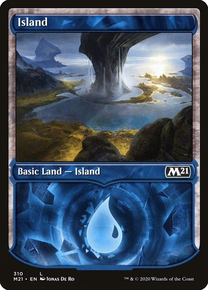 Image for Island (Showcase) (310) [Core Set 2021] - Magic: The Gathering