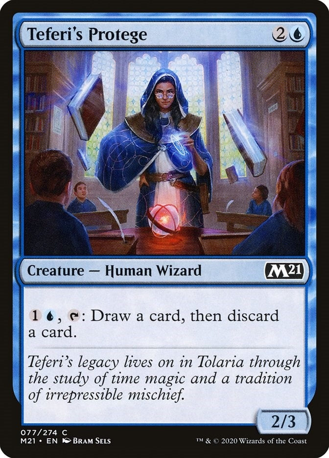 Image for Teferi's Protege (77) [Core Set 2021] - Magic: The Gathering