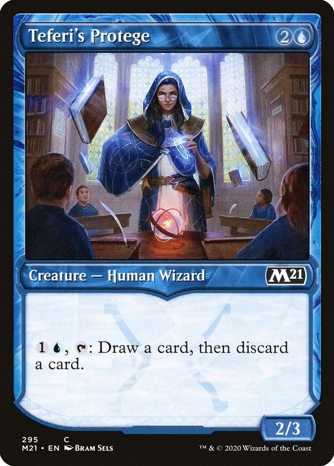 Image for Teferi's Protege (Showcase) (295) [Core Set 2021] - Magic: The Gathering