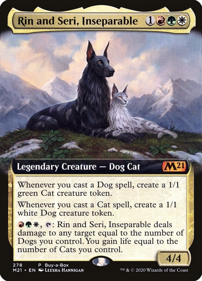 Image for Rin and Seri, Inseparable (278) [Buy-A-Box Promos] - Magic: The Gathering
