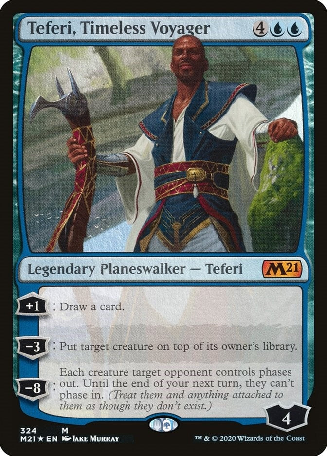 Image for Teferi, Timeless Voyager (324) [Core Set 2021] - Magic: The Gathering