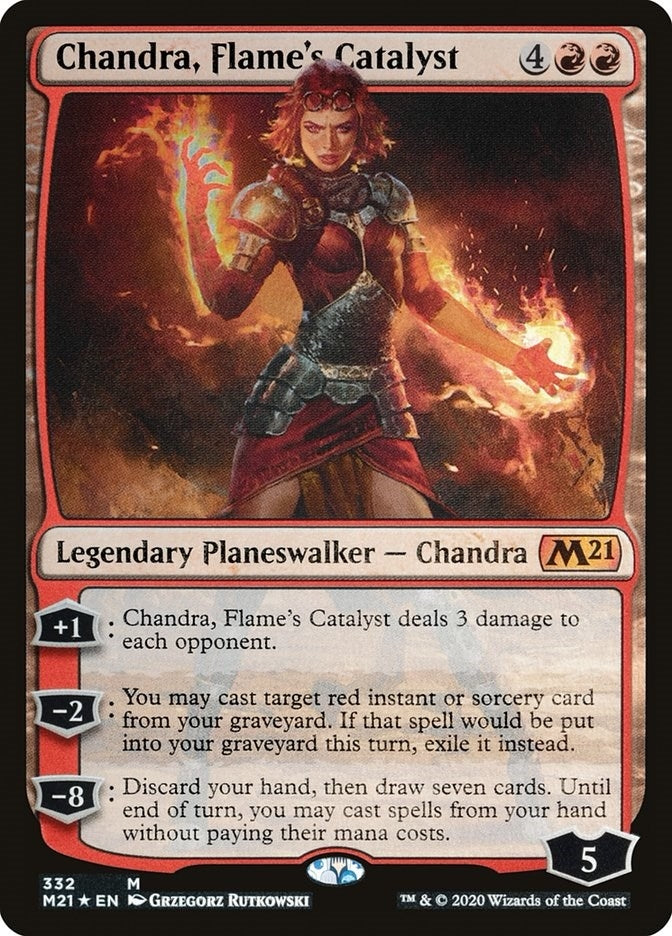 Image for Chandra, Flame's Catalyst (332) [Core Set 2021] - Magic: The Gathering