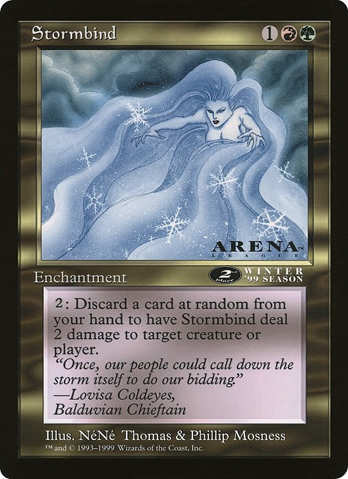 Image for Stormbind (Arena League) [Oversize Cards] - Magic: The Gathering